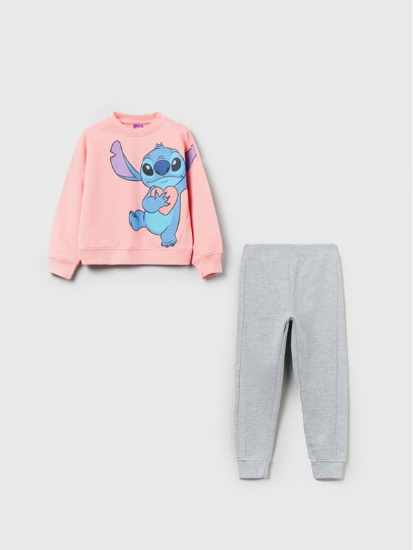 OVS OVS Анцуг STITCH 1600500 Розов Regular Fit