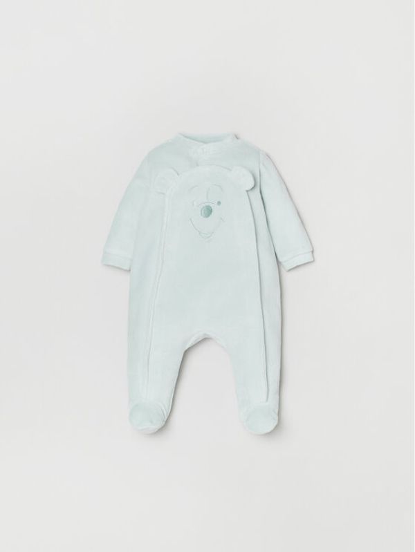 OVS OVS Бебешки гащеризон със стъпала DISNEY 1333475 Зелен Regular Fit