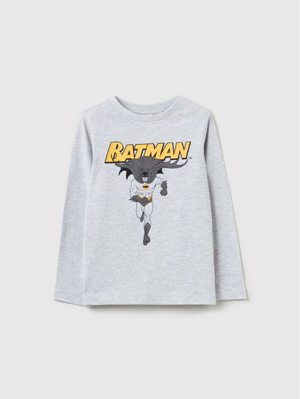 OVS OVS Блуза BATMAN 1333533 Сив Regular Fit