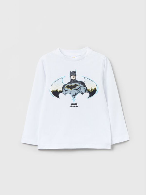 OVS OVS Блуза BATMAN 1599091 Бял Regular Fit