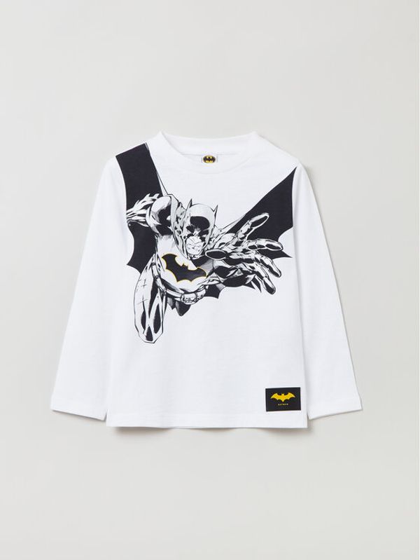 OVS OVS Блуза BATMAN 1684458 Бял Regular Fit