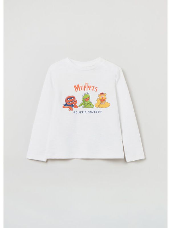 OVS OVS Блуза DISNEY 1607620 Бял Regular Fit