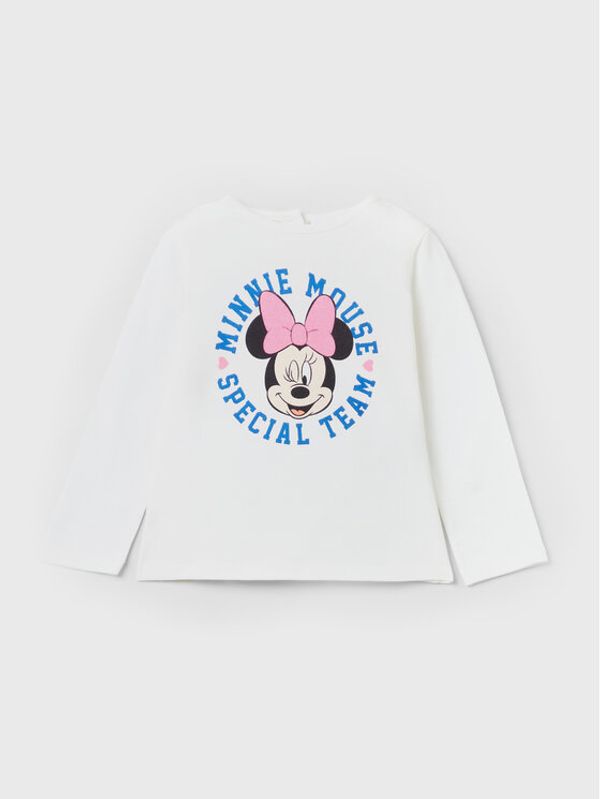 OVS OVS Блуза DISNEY 1613449 Бял Regular Fit