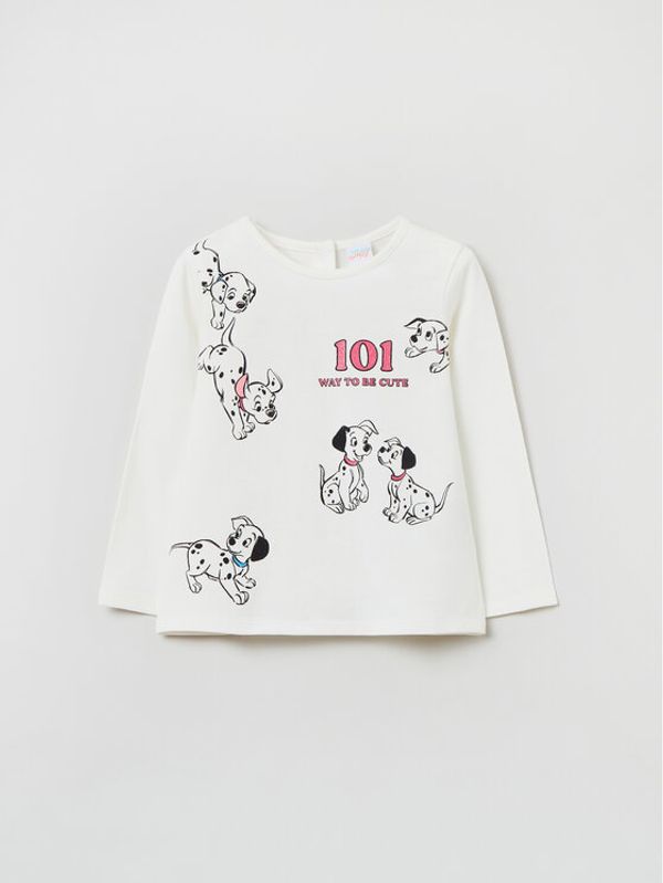 OVS OVS Блуза DISNEY 1625533 Бял Regular Fit