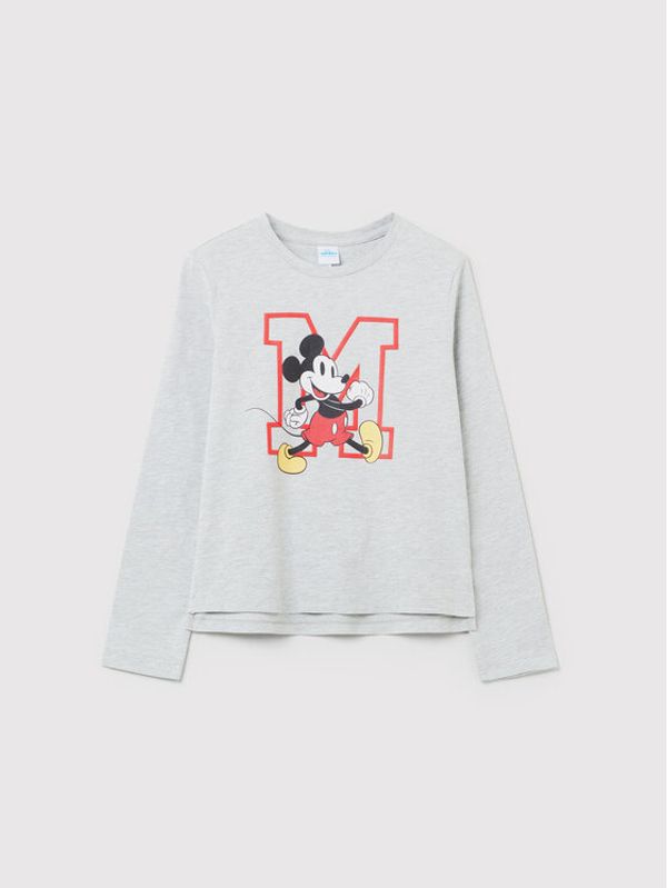 OVS OVS Блуза MICKEY & FRIENDS 1433576 Сив Regular Fit