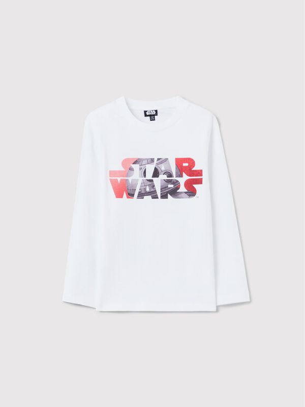 OVS OVS Блуза STAR WARS 1348695 Бял Regular Fit
