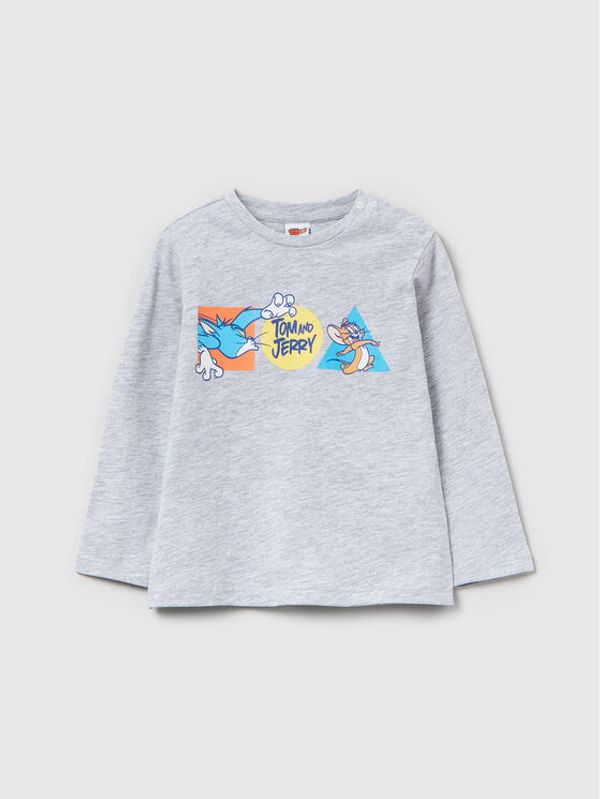 OVS OVS Блуза TOM AND JERRY 1440321 Сив Regular Fit