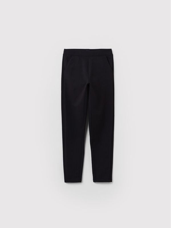 OVS OVS Долнище анцуг 1369171 Черен Regular Fit