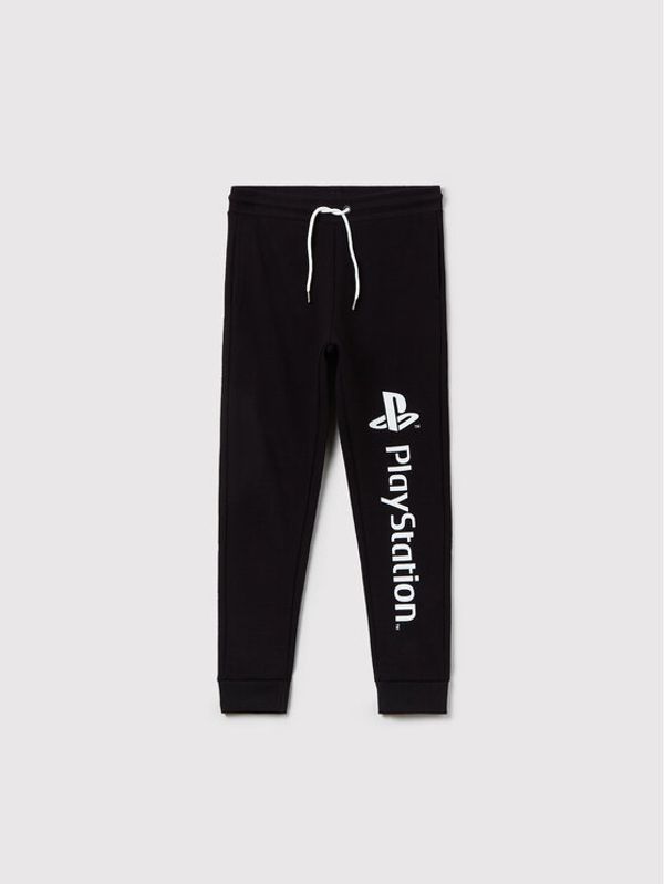 OVS OVS Долнище анцуг 1433957 Черен Regular Fit