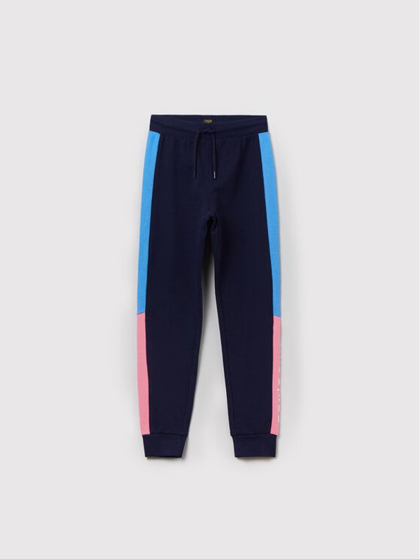 OVS OVS Долнище анцуг 1446935 Тъмносин Regular Fit