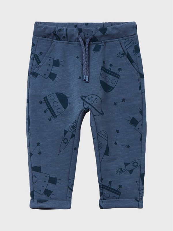 OVS OVS Долнище анцуг 1582455 Тъмносин Regular Fit