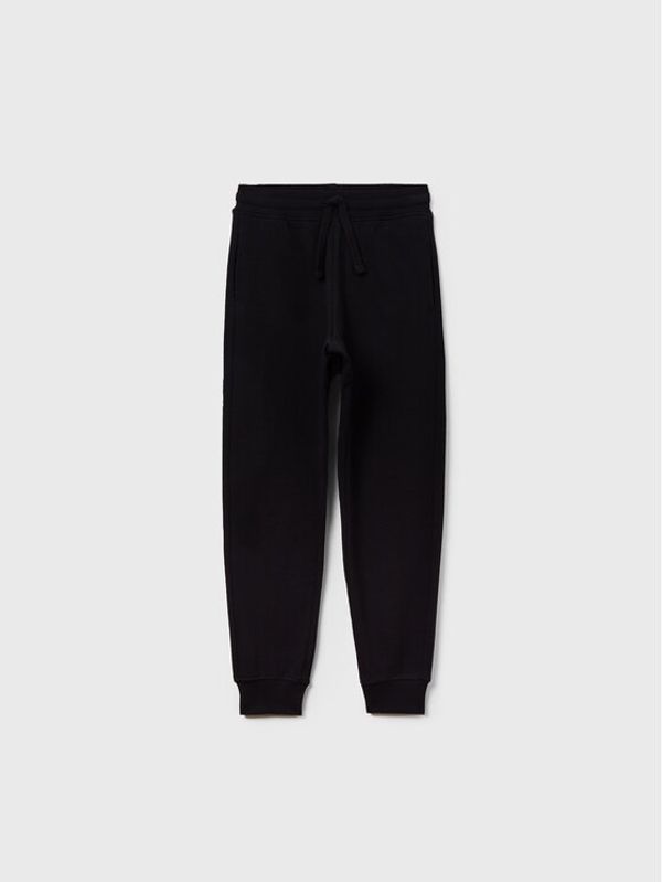 OVS OVS Долнище анцуг 1593212 Черен Regular Fit