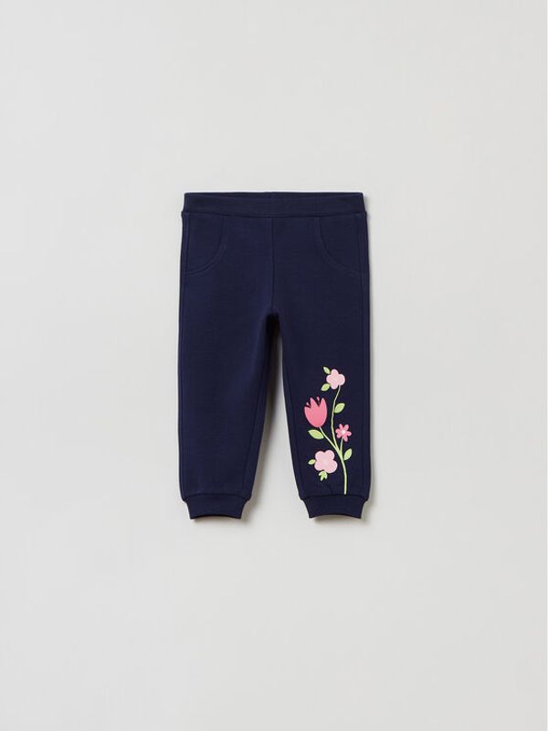 OVS OVS Долнище анцуг 1621670 Тъмносин Regular Fit