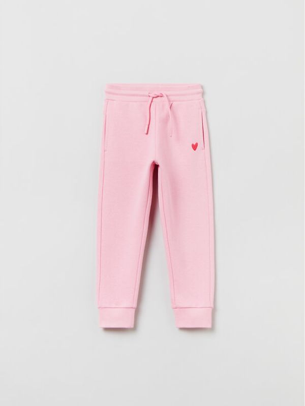 OVS OVS Долнище анцуг 1636728 Розов Regular Fit