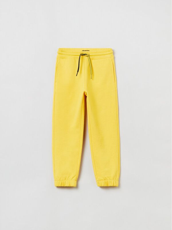 OVS OVS Долнище анцуг 1705913 Жълт Regular Fit