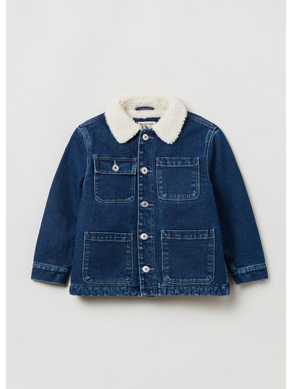 OVS OVS Дънково яке 1592734 Тъмносин Regular Fit