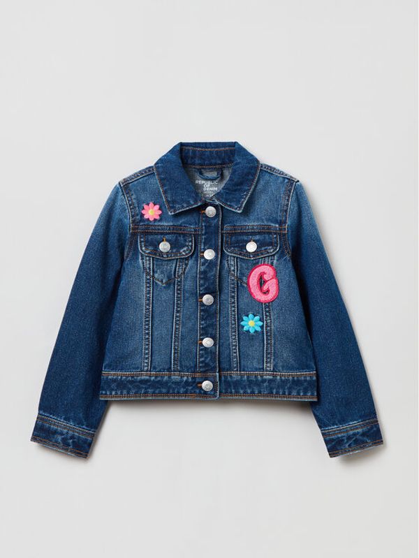 OVS OVS Дънково яке 1681391 Тъмносин Regular Fit