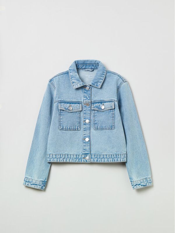 OVS OVS Дънково яке 1689120 Син Regular Fit