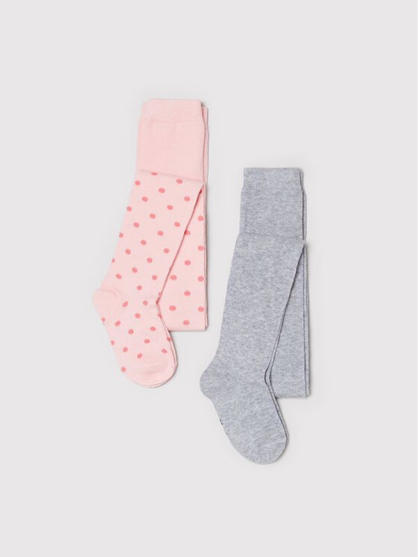 OVS OVS Комплект 2 чифта чорапогащи 1341397 Цветен