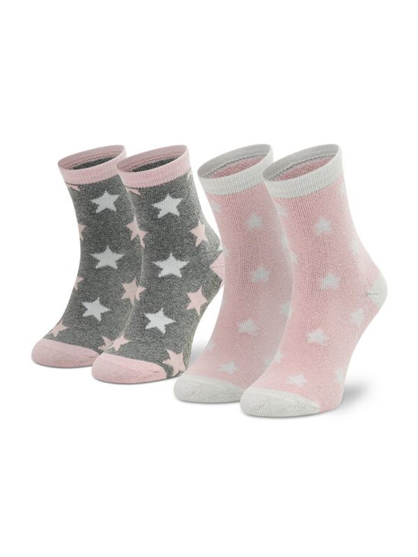 OVS OVS Комплект 2 чифта дълги чорапи детски 1432916 Цветен