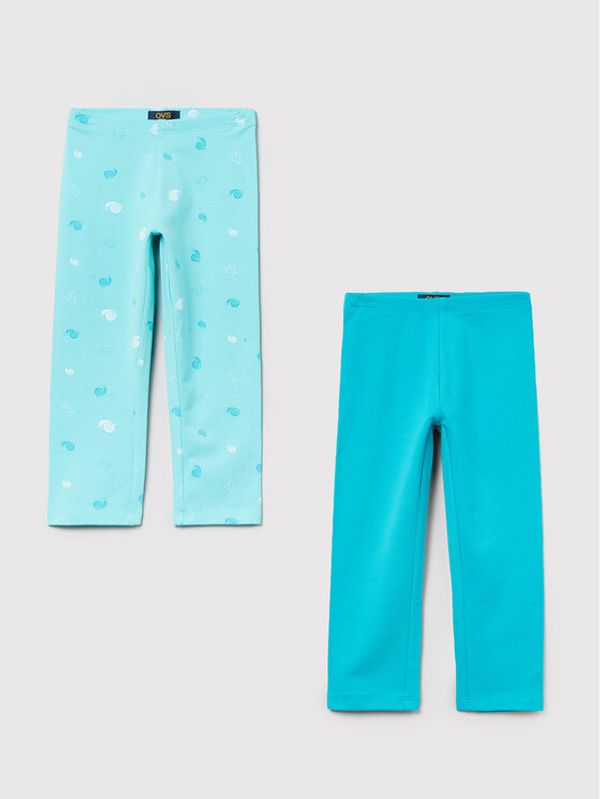 OVS OVS Комплект 2 чифта клинове 1483253 Син Slim Fit