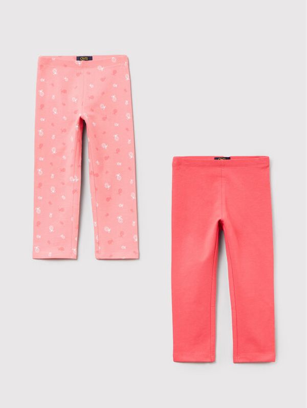 OVS OVS Комплект 2 чифта клинове 1483267 Розов Slim Fit