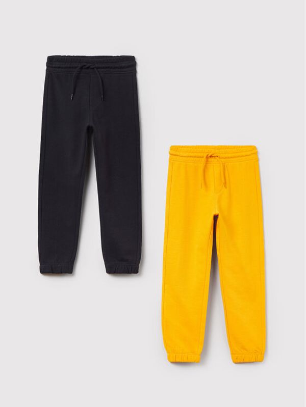 OVS OVS Комплект 2 чифта панталони 1485062 Цветен Regular Fit