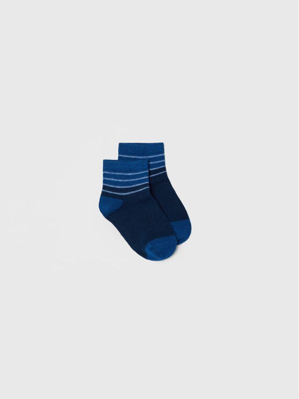 OVS OVS Комплект 3 чифта дълги чорапи детски 1599797 Тъмносин