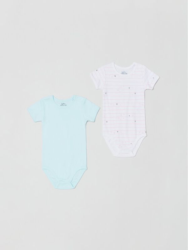 OVS OVS Комплект от 2 броя детски бодита 1677993 Цветен Regular Fit