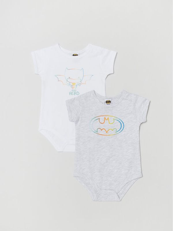 OVS OVS Комплект от 2 броя детски бодита BATMAN 1698849 Цветен Regular Fit