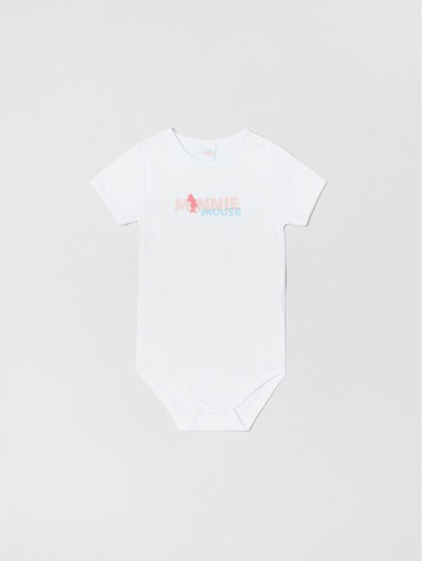 OVS OVS Комплект от 2 броя детски бодита DISNEY 1627412 Бял