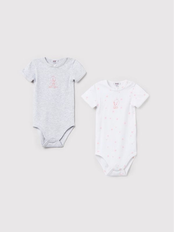 OVS OVS Комплект от 2 броя детски бодита LOONEY TUNES 1327763 Цветен Regular Fit