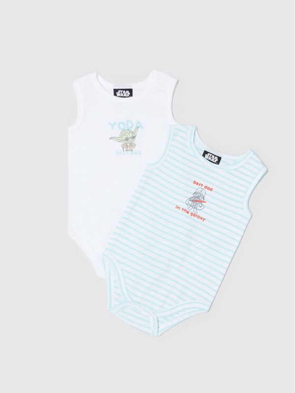 OVS OVS Комплект от 2 броя детски бодита STAR WARS 1481649 Цветен Regular Fit