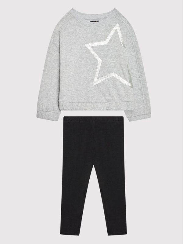 OVS OVS Комплект суитшърт и клин 1334508 Сив Regular Fit