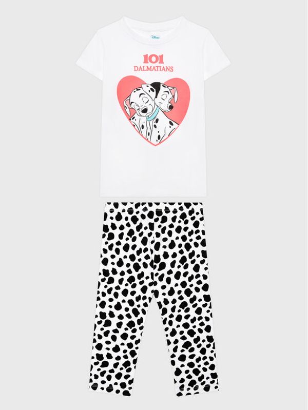 OVS OVS Комплект тишърт и панталонки 1764438 Бял Regular Fit