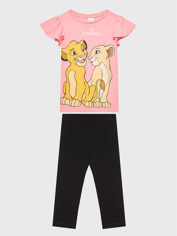 OVS OVS Комплект тишърт и панталонки 1764515 Розов Regular Fit