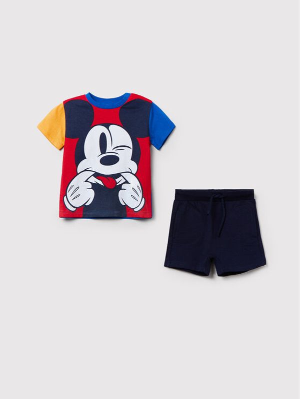 OVS OVS Комплект тишърт и панталонки DISNEY 1481185 Цветен Regular Fit