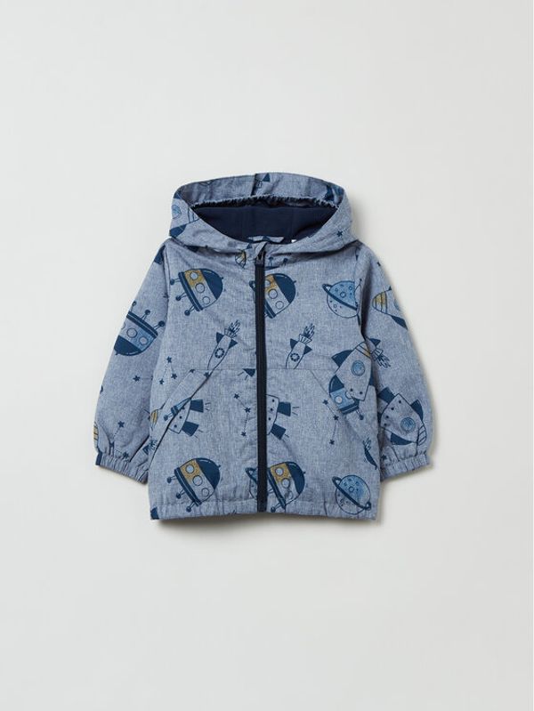 OVS OVS Преходно яке 1582400 Син Regular Fit