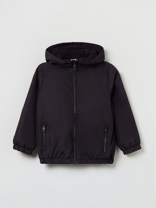 OVS OVS Преходно яке BATMAN 1580802 Черен Regular Fit