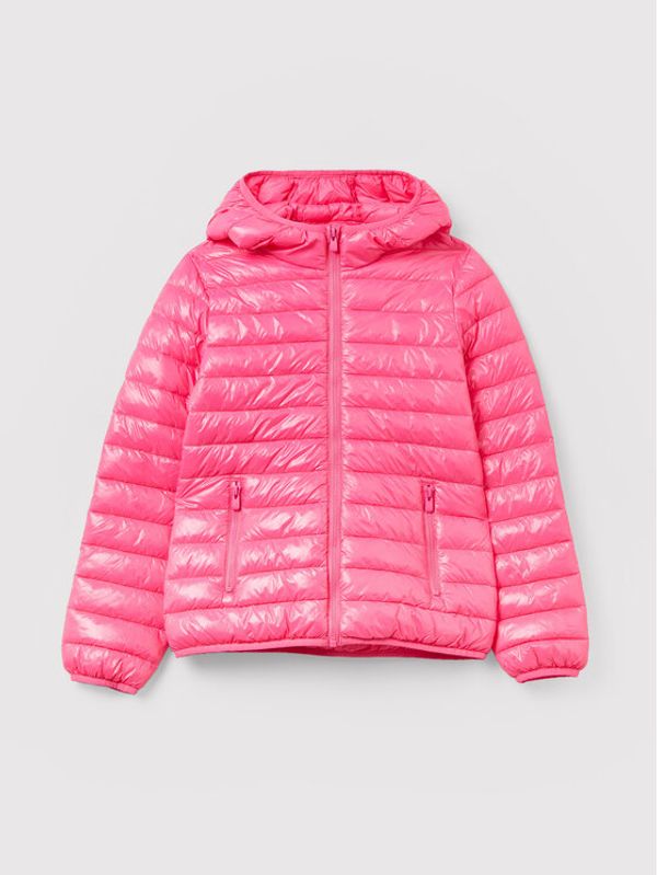 OVS OVS Пухено яке 1399484 Розов Regular Fit