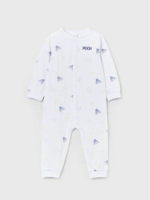 OVS OVS Ромпер DISNEY 1606658 Бял Regular Fit