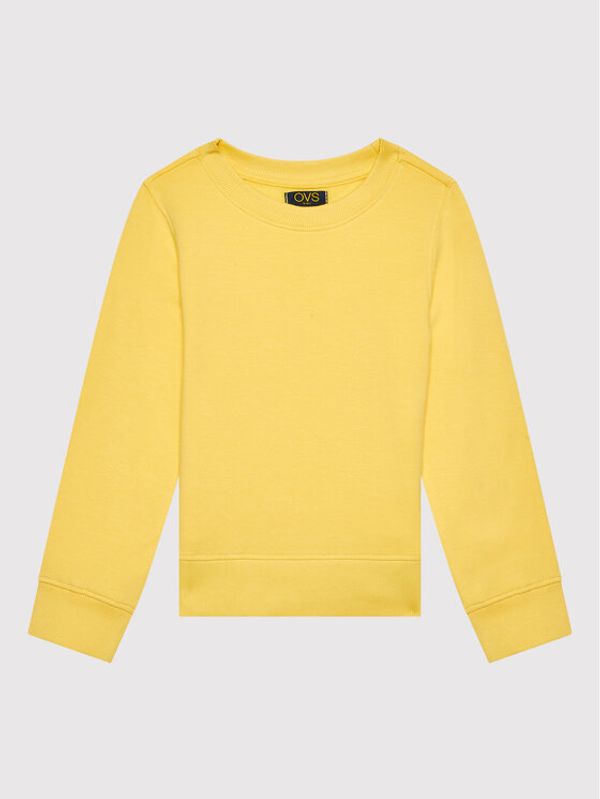 OVS OVS Суитшърт 1328238 Жълт Regular Fit