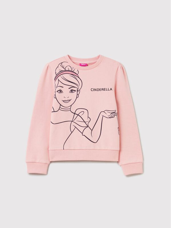 OVS OVS Суитшърт 1349181 Розов Regular Fit