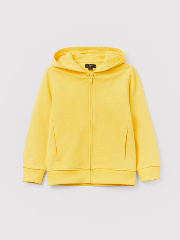 OVS OVS Суитшърт 1399348 Жълт Regular Fit