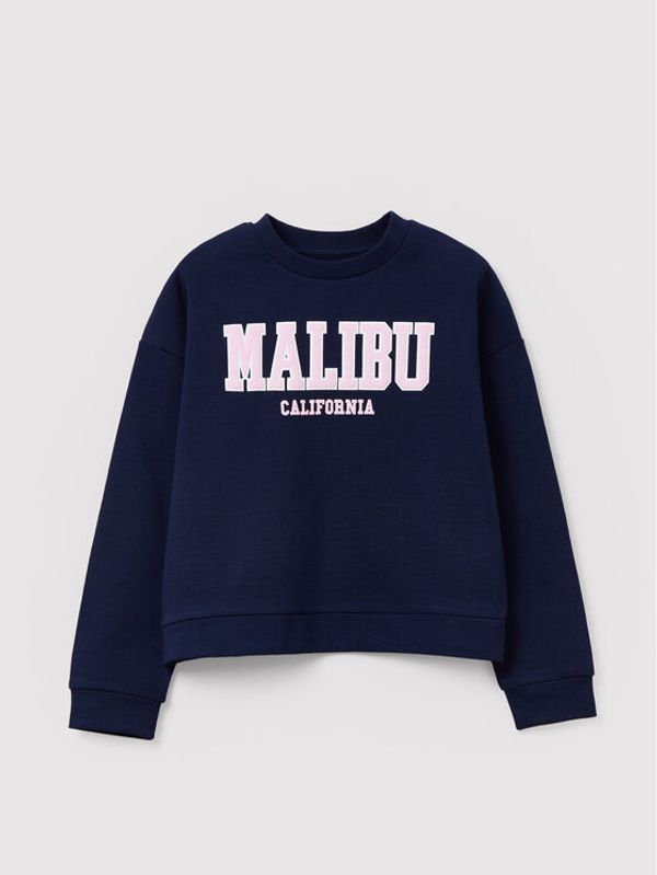 OVS OVS Суитшърт 1436640 Тъмносин Regular Fit