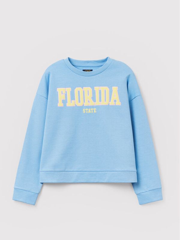 OVS OVS Суитшърт 1436645 Син Regular Fit