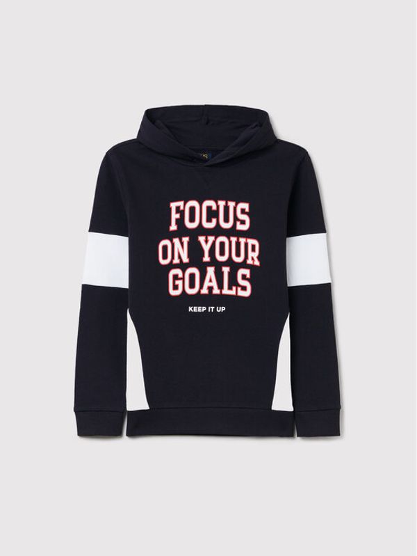 OVS OVS Суитшърт 1438344 Черен Regular Fit