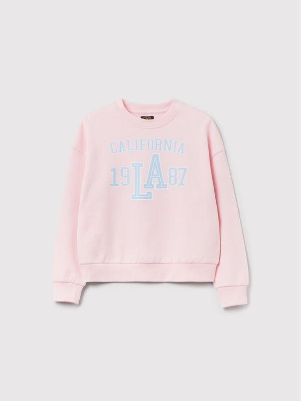 OVS OVS Суитшърт 1441615 Розов Regular Fit