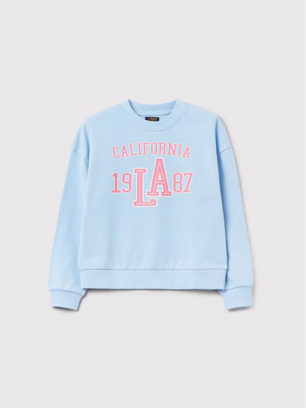 OVS OVS Суитшърт 1441620 Син Regular Fit