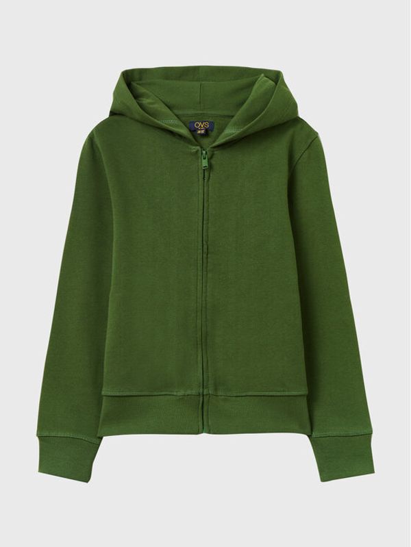 OVS OVS Суитшърт 1593207 Зелен Regular Fit